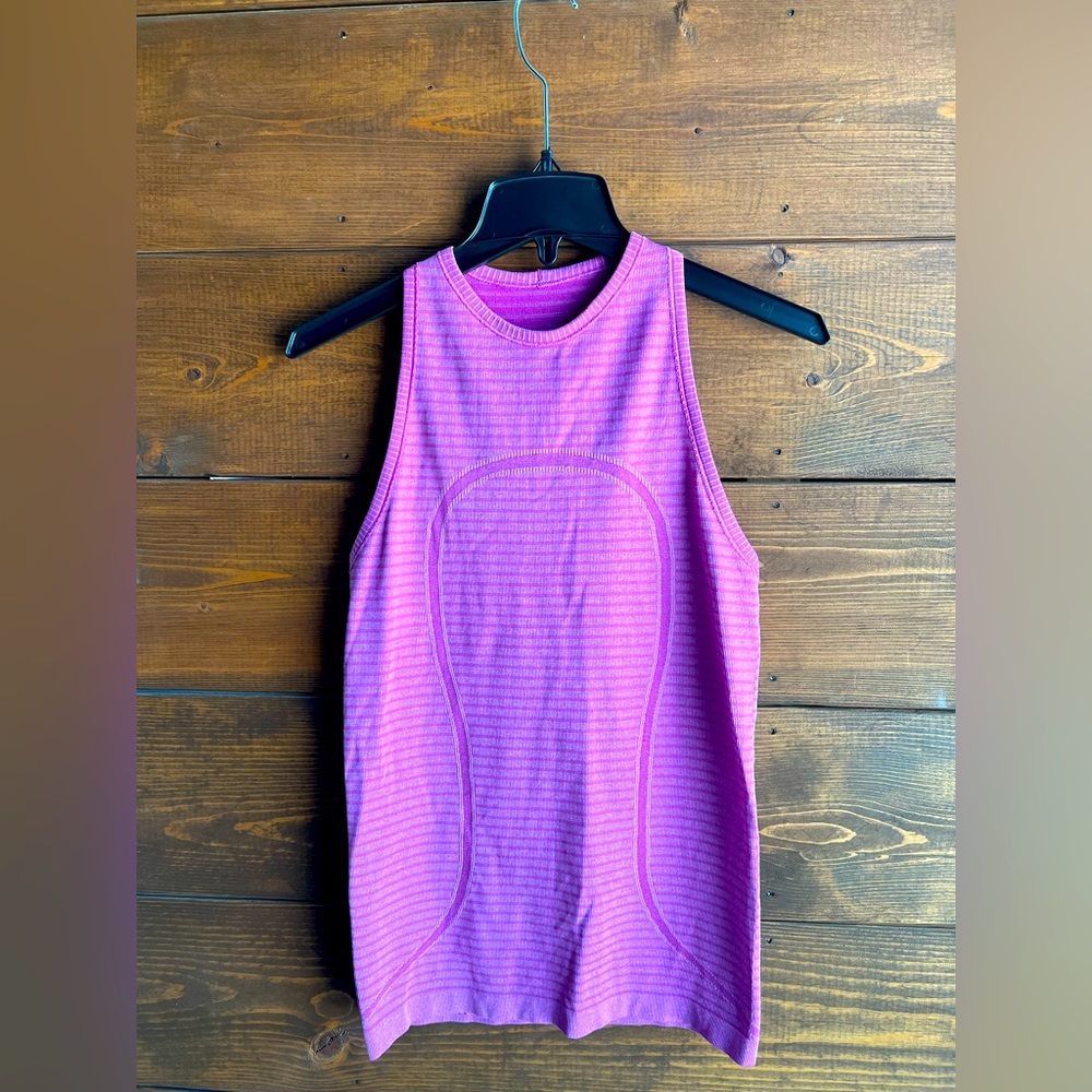 LULULEMON Pink racerback tank size 4